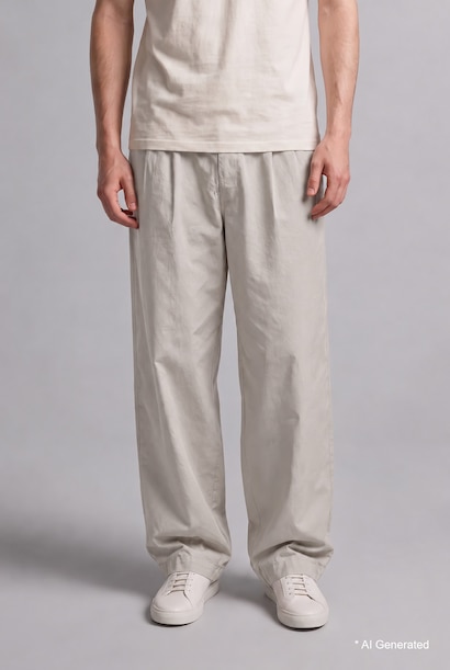 Balloon Fit Trousers