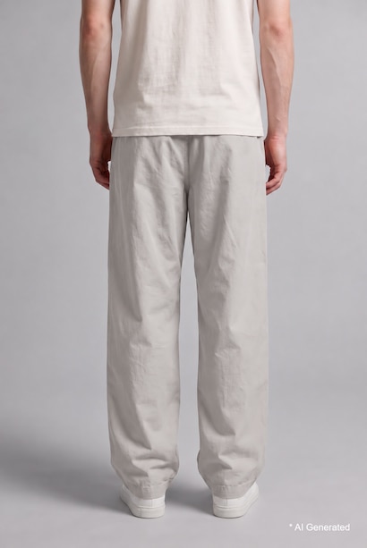 Balloon Fit Trousers