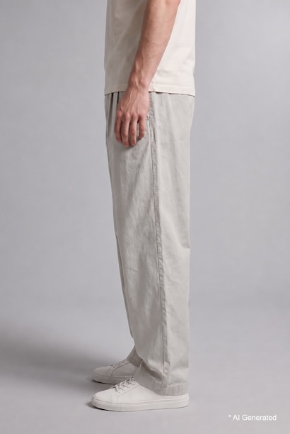 Balloon Fit Trousers
