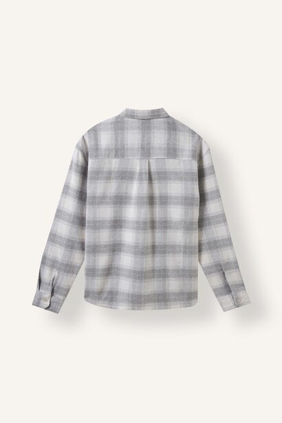 Boxy Fit Long Sleeve Shirt