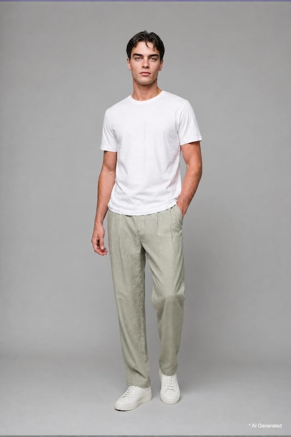 Regular Fit Crew Neck Short Sleeve T-Shirt