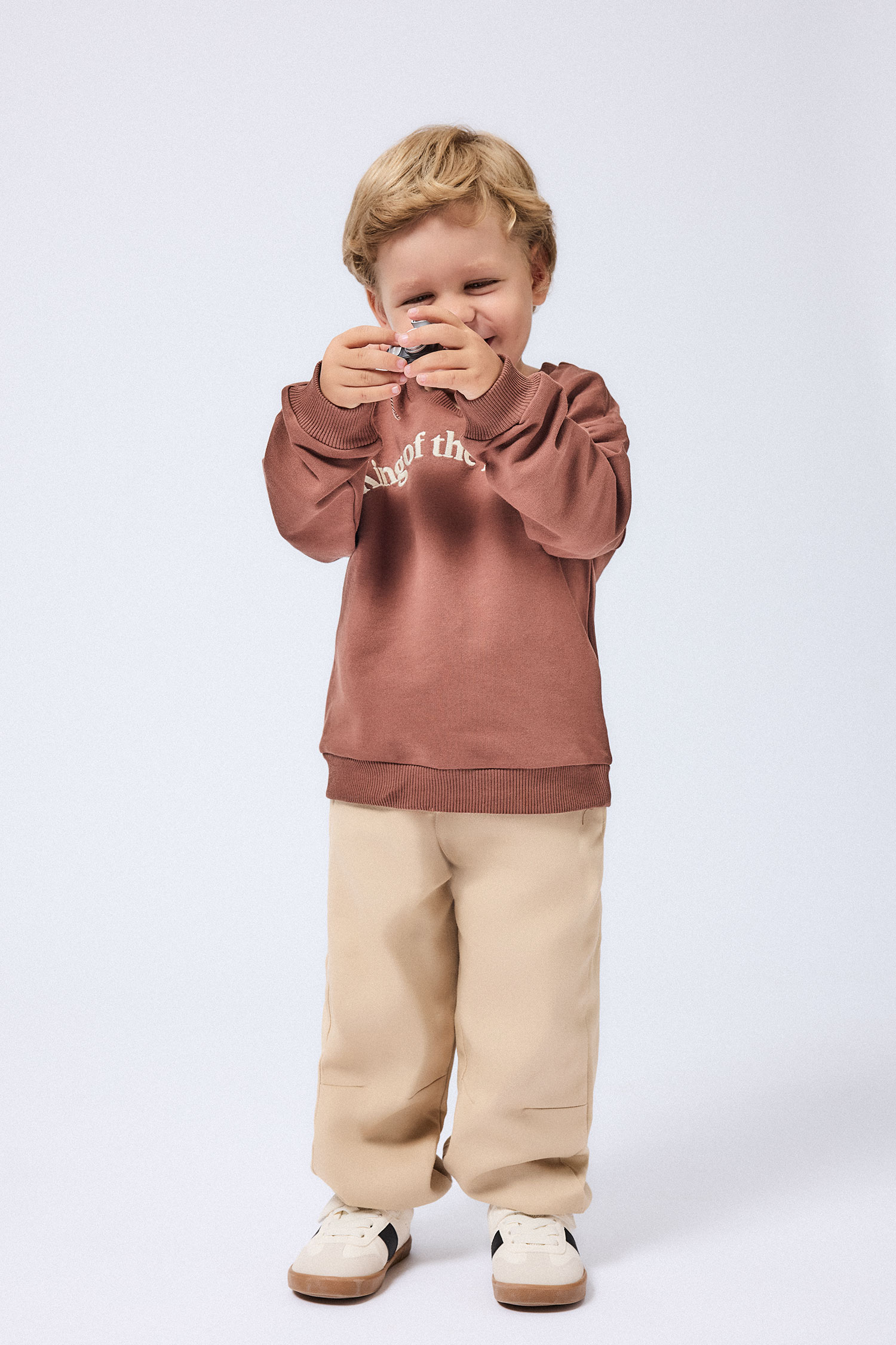 Regular Fit Cotton Trousers