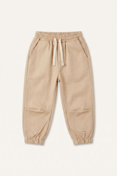 Pamuklu Jogger Pantolon Erkek Bebek