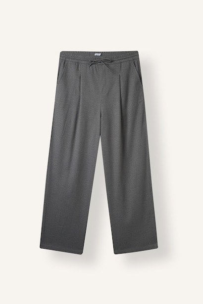 Pantalon large à taille normale
