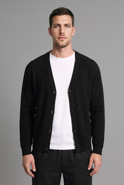 Standard Fit Knitwear Cardigan