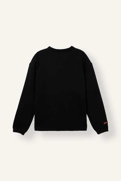 Boxy Fit Printed Sweatshirt
