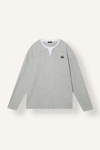 Boxy Fit Crew Neck Printed Sweatshirt