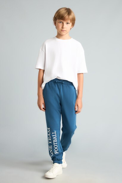 Boy Regular Fit Indingo Printed Jogger Sweatpants