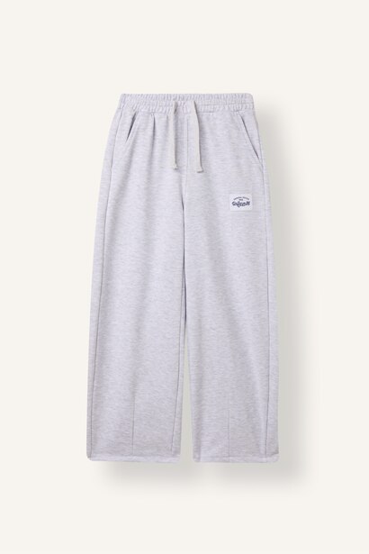 Boy Barrel Fit Grey Printed Trousers