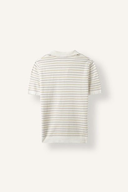 Polo Collar Standard Fit Short Sleeve Polo T-Shirt
