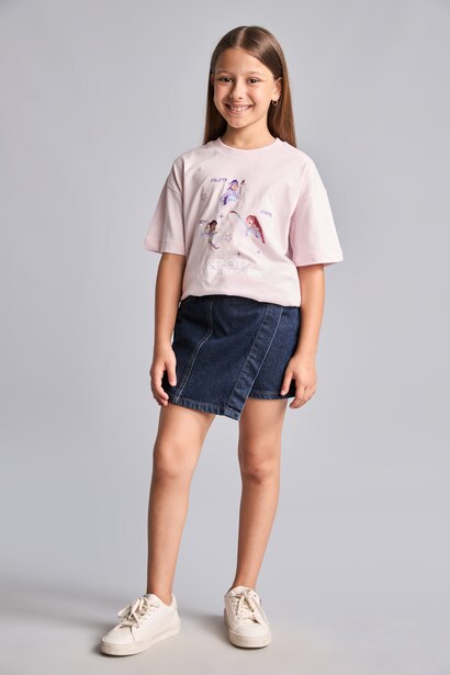 Girl Kpop - Demon Hunters Crew Neck T-Shirt