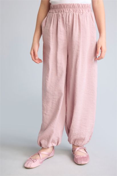 Balloon Fit Pantolon Kız Çocuk