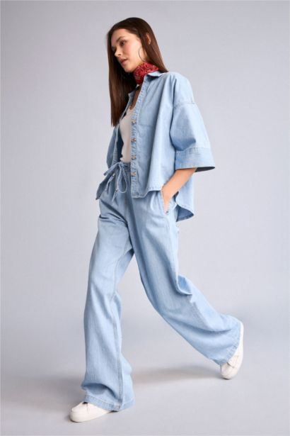 Wide Leg Брюки