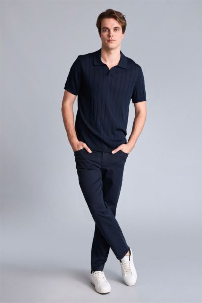 Standard Fit Short Sleeve Polo T-Shirt