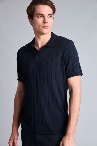 Standard Fit Short Sleeve Polo T-Shirt