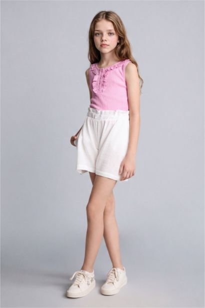 Girl 100% Cotton Muslin Shorts