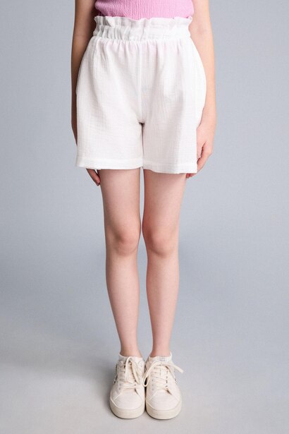 Girl 100% Cotton Muslin Shorts