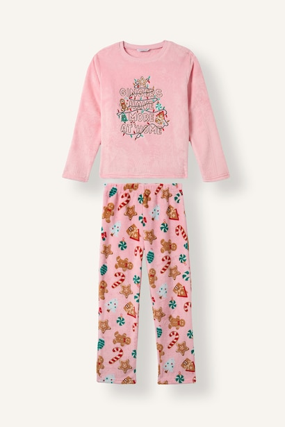 2 piece Regular Fit Knitted Pyjamas