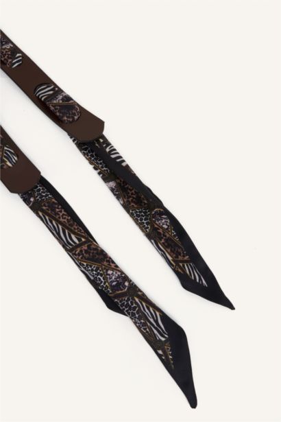 Kadın Suni Deri Elbise Kemeri