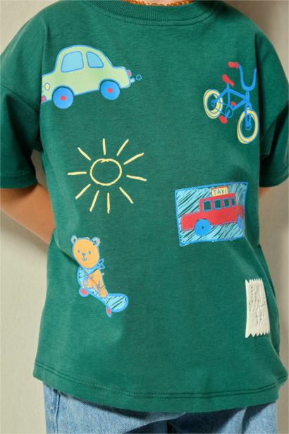 Baby Boy Oversize Printed T-Shirt