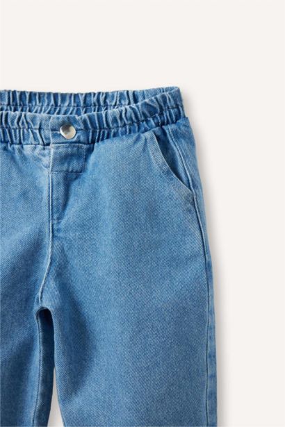 Baby Boy Light blue Elastic Waist Jeans