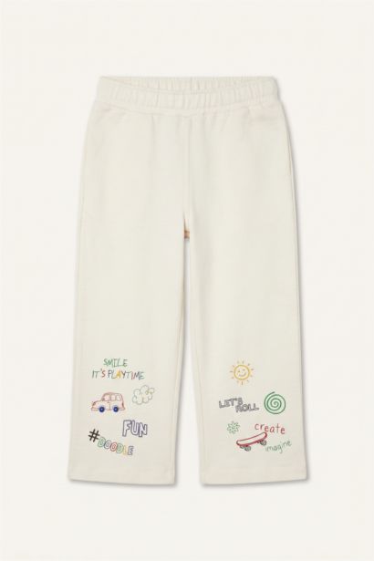 Regular Fit Baskılı Pantolon Erkek Bebek
