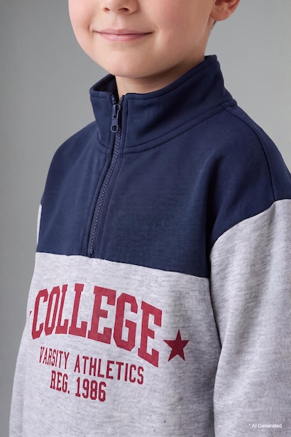 2 piece Oversize Fit Slogan Set