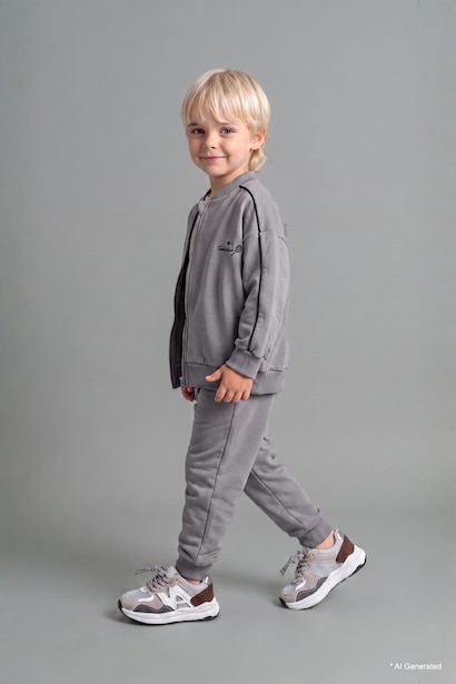 2 piece Oversize Fit Slogan Set
