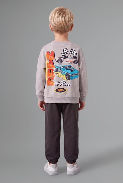 2'li Takım Hot Wheels Baskılı Erkek Bebek