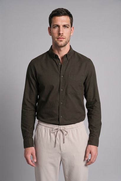 Twill Long Sleeve Shirt
