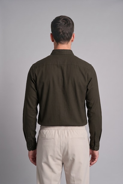 Twill Long Sleeve Shirt