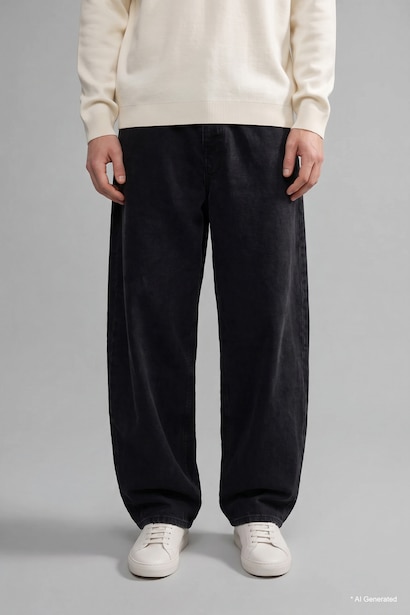 Barrel Fıt Jean