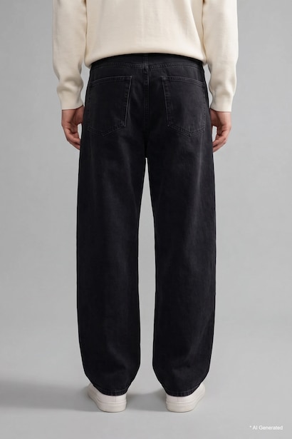 Barrel Fıt Jean