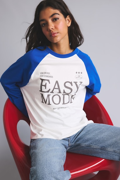 Oversize Fit Long Sleeve T-Shirt
