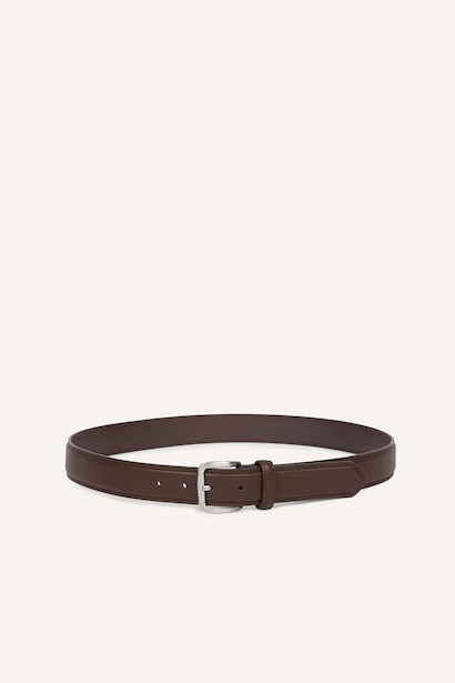 Man Faux Leather Casual Belt