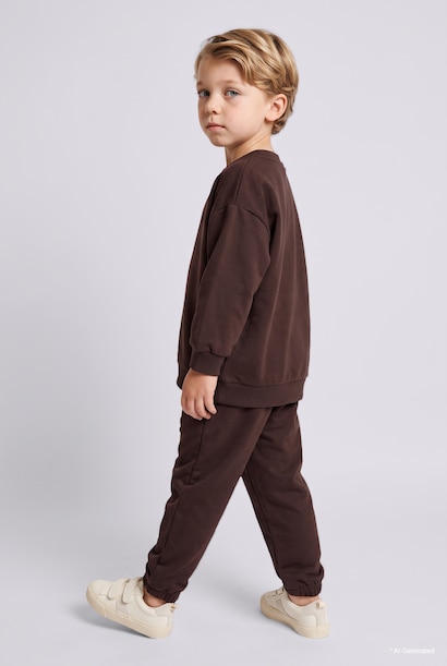 2 piece Oversize Fit Crew Neck Set