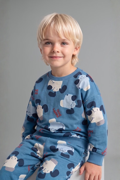 2 piece Oversize Fit Animal Set