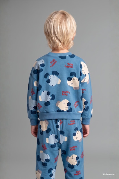 2 piece Oversize Fit Animal Set