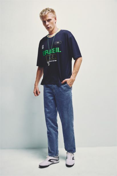Boxy Fit Short Sleeve T-Shirt