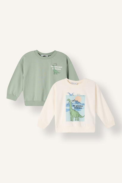 2 piece Oversize Fit Sweatshirt