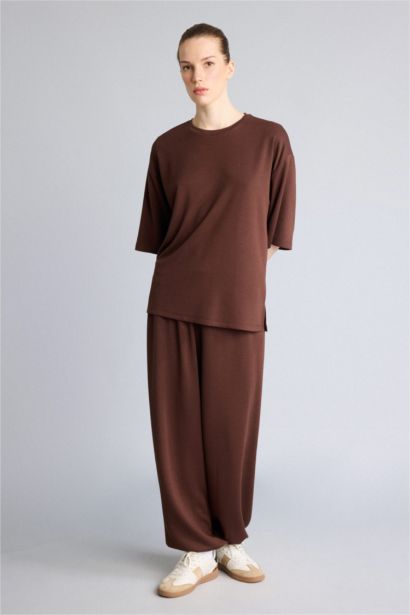 Balloon Fit modal Trousers