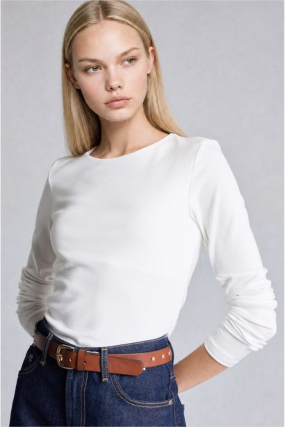 Slim Fit modal Long Sleeve T-Shirt