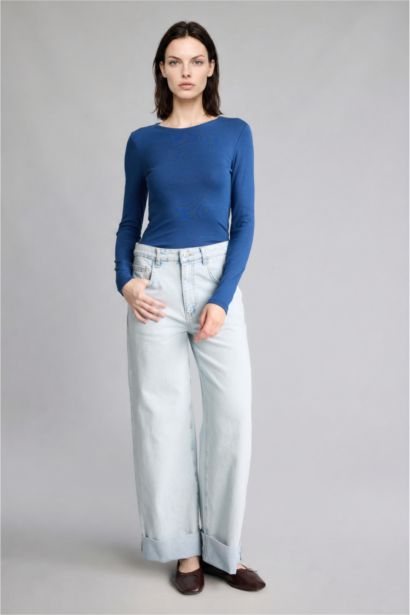Slim Fit modal Long Sleeve T-Shirt