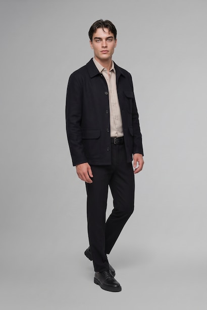 Regular Fit Polo Yaka Blazer