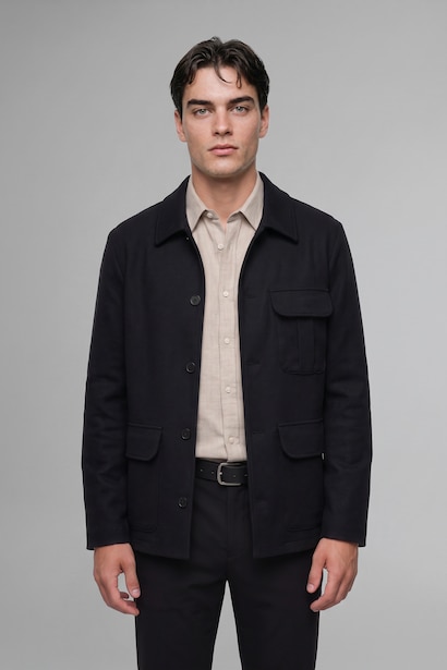 Regular Fit Polo Yaka Blazer
