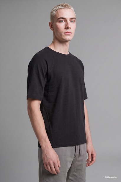 Boxy Fit Short Sleeve T-Shirt