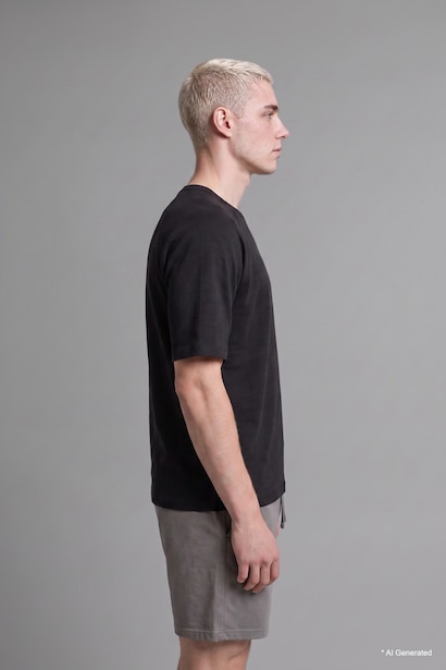 Boxy Fit Short Sleeve T-Shirt