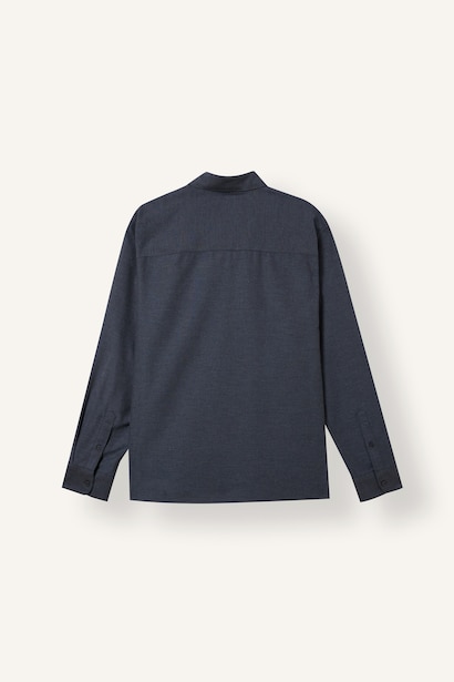 Regular Fit Polo Yaka Uzun Kollu Gömlek