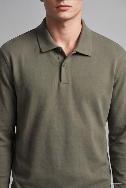 Regular Fit Apaş Yaka Basic Sweatshirt