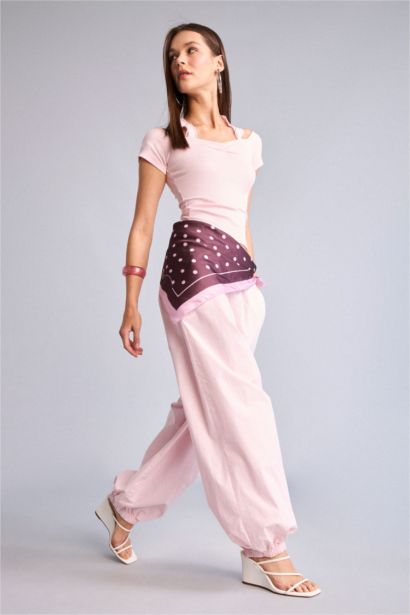 Normal Waist Balloon Fit Trousers
